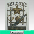 2013 new arrival funny metal welcome signs